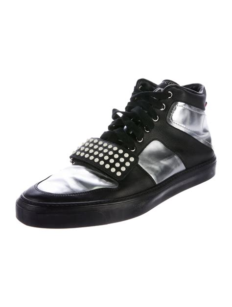 gucci metallic high top sneakers|gucci high top sneakers sale.